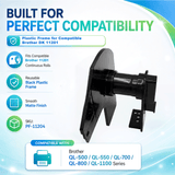 Plastic Frame for Compatible Brother DK 11201 Continuous Labels - Plastic Frame | Reusable | Jam-Free