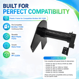 Plastic Frame for Compatible Brother DK 11202 Continuous Labels - Plastic Frame | Reusable | Jam-Free