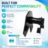 Plastic Frame for Compatible Brother DK 11204 Continuous Labels - Plastic Frame | Reusable | Jam-Free