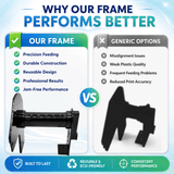 Plastic Frame for Compatible Brother DK 11209 Continuous Labels - Plastic Frame | Reusable | Jam-Free